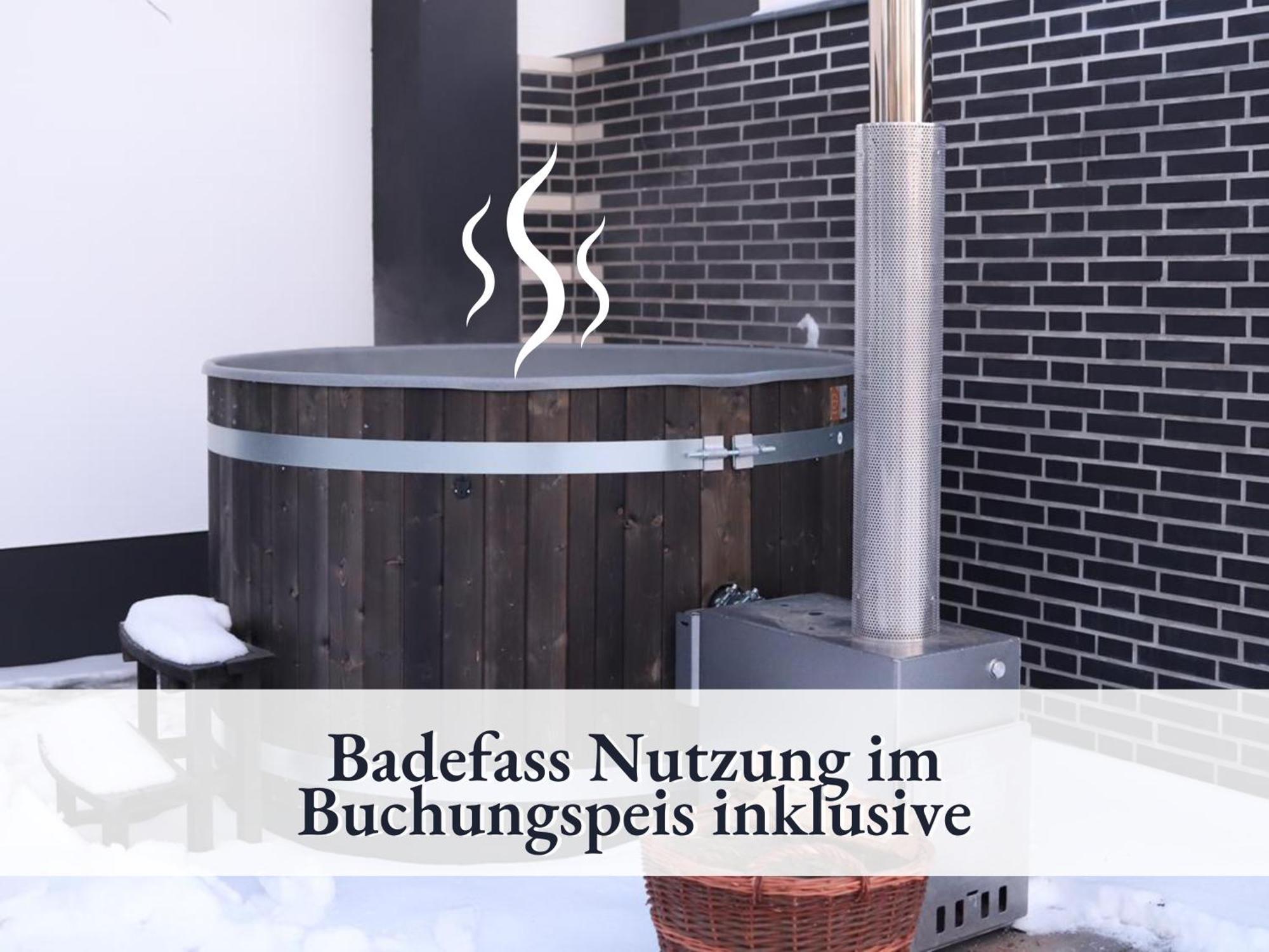Fewo River I Wellnesstraum I Winterentspannung I Inkl Badefass I Kamin I Sauna Wendisch Rietz Exteriér fotografie